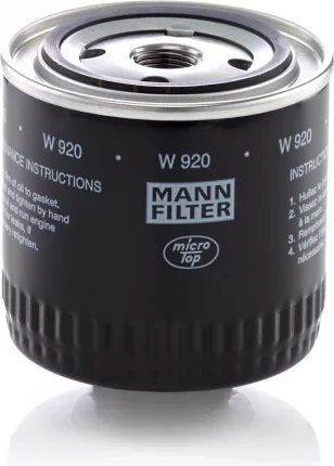 Olejový filter MANN FILTER W 920