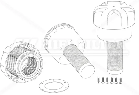 Uzáver nádrže HIFI FILTER TCO 331