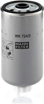 Palivový filter MANN FILTER WK 724/3