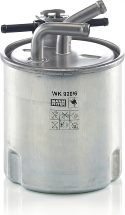 Palivový filter MANN FILTER WK 920/6