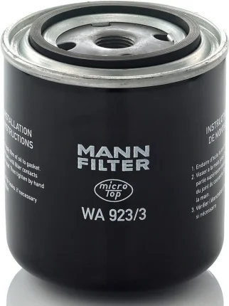 Filter chladiacej kvapaliny MANN FILTER WA 923/3