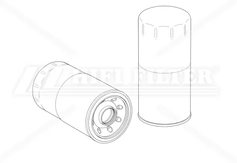 Olejový filter HIFI FILTER SO 10155