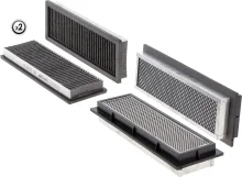 Kabínový filter HIFI FILTER KC 90422 CAG