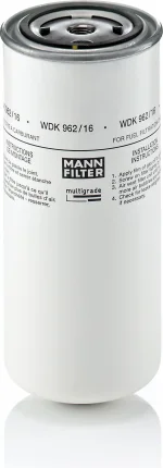 Palivový filter MANN FILTER WDK 962/16