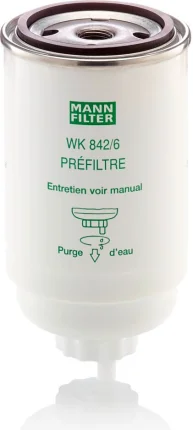 Palivový filter MANN FILTER WK 842/6