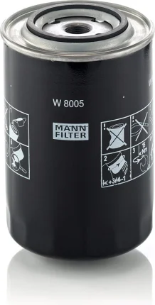 Olejový filter MANN FILTER W 8005
