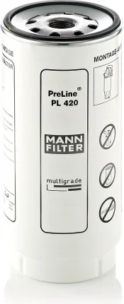 Palivový filter MANN FILTER PL 420 x