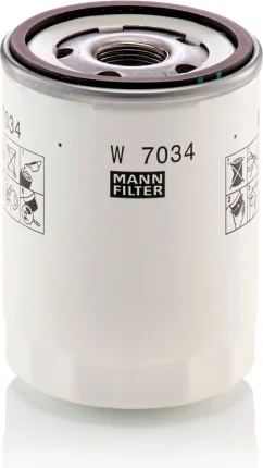 Olejový filter MANN FILTER W 7034