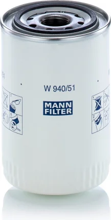 Hydraulický filter MANN FILTER W 940/51