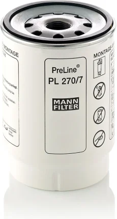 Palivový filter MANN FILTER PL 270/7 x