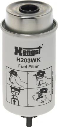 Palivový filter HENGST FILTER H203WK