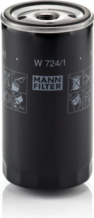 Olejový filter MANN FILTER W 724/1