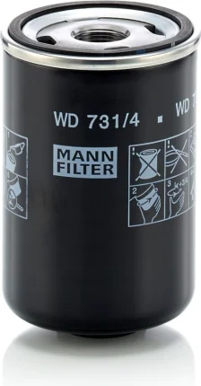 Olejový filter MANN FILTER WD 731/4